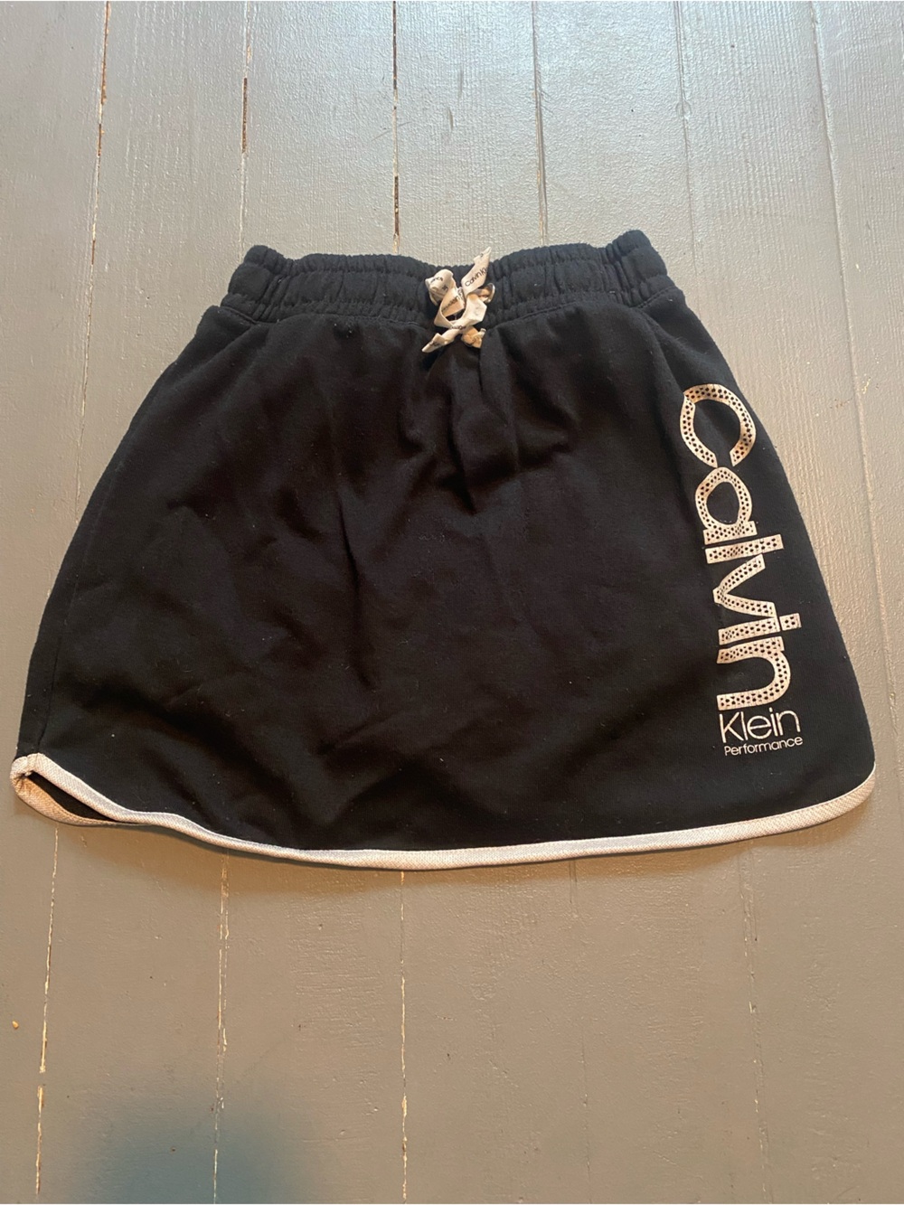 Calvin Klein Black Sporty Skirt